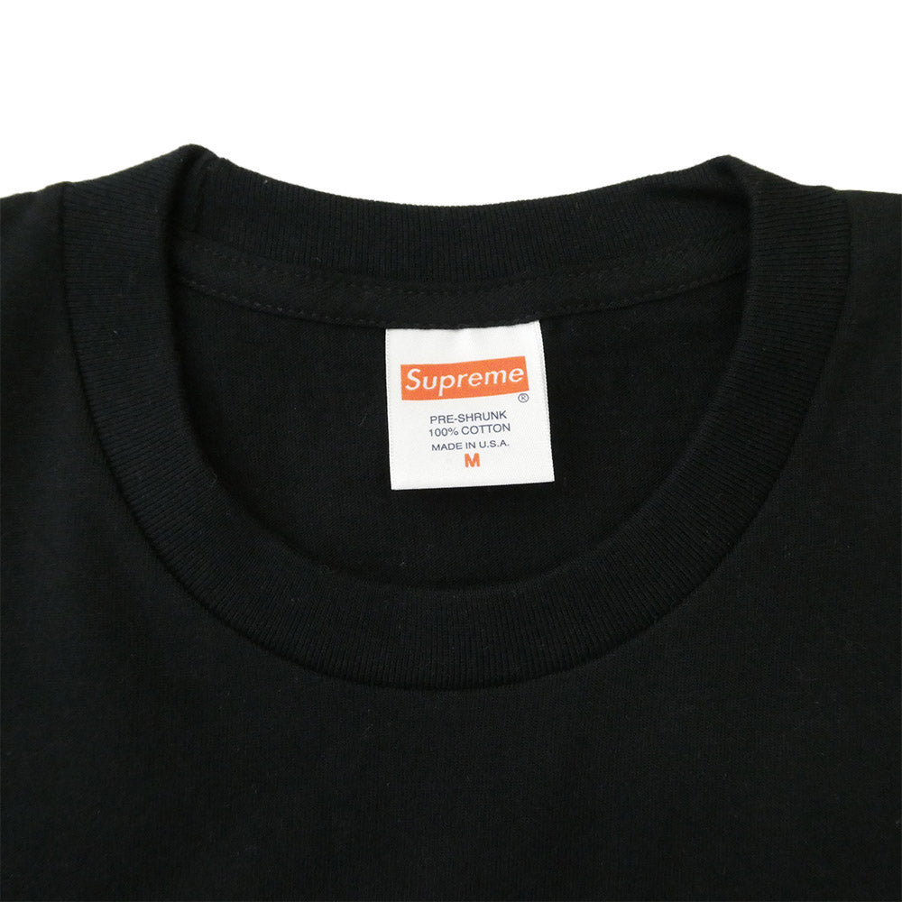 Supreme シュプリーム 13SS × Wackies Love Joys Tee 【フェイクバスターズ鑑定済】ワッキーズ フォト プリント 半袖 Tシャツ カットソー ブラック系 M【美品】【中古】