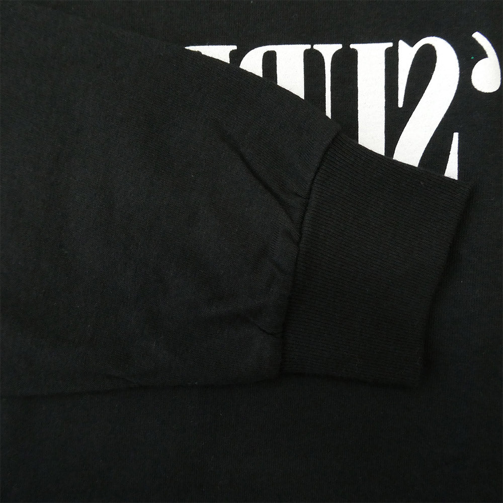 Supreme シュプリーム 11AW Shark L/S Tee シャーク 鮫 長袖 反転 ロゴ ロングスリーブ Tシャツ ブラック系 M【美品】【中古】