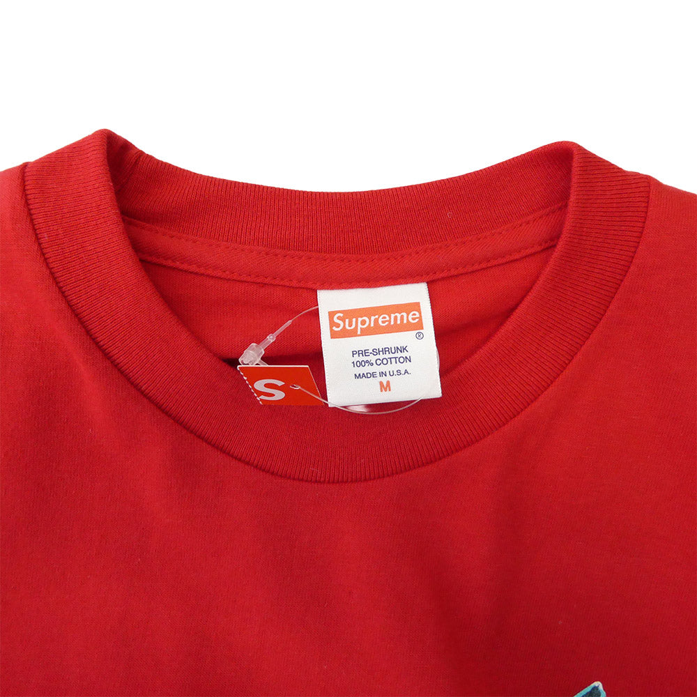 Supreme シュプリーム 13SS CAT WOMAN TEE キャットウーマン プリント 半袖 Tシャツ カットソー レッド系 M【極上美品】【中古】