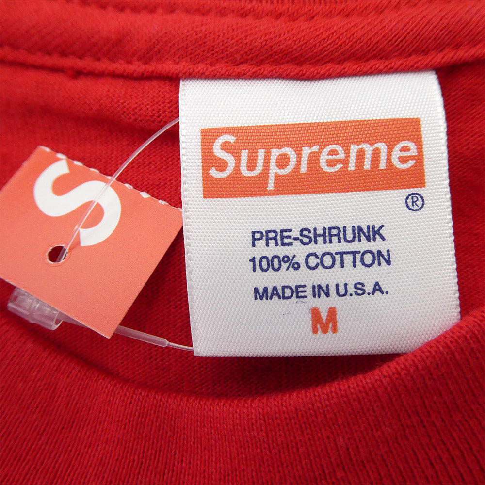 Supreme シュプリーム 13SS CAT WOMAN TEE キャットウーマン プリント 半袖 Tシャツ カットソー レッド系 M【極上美品】【中古】