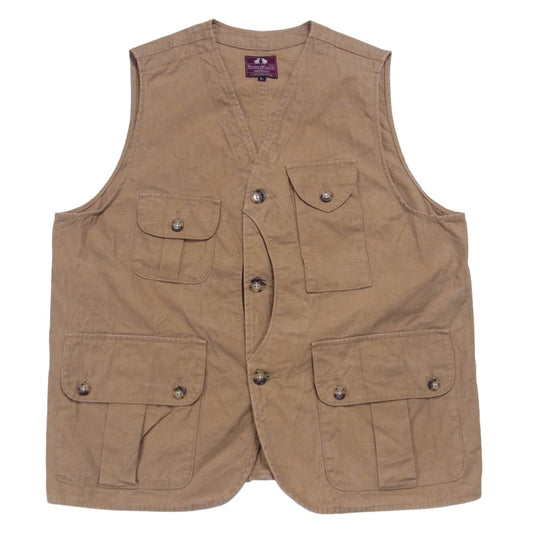 ワーカーズ W&G VEST カーゴポケット ベスト ベージュ系 L【中古】