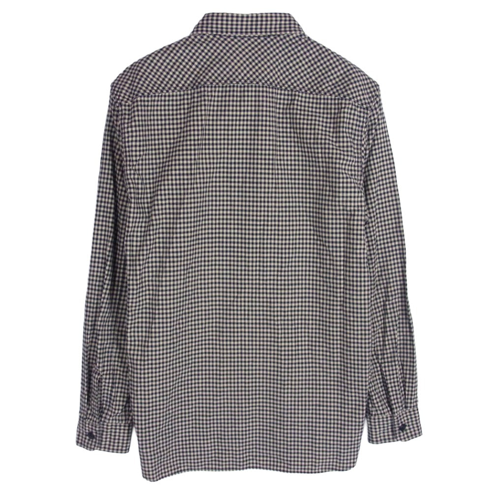 RRL ダブルアールエル ギンガムチェック 長袖 シャツ ブラック系 M【中古】