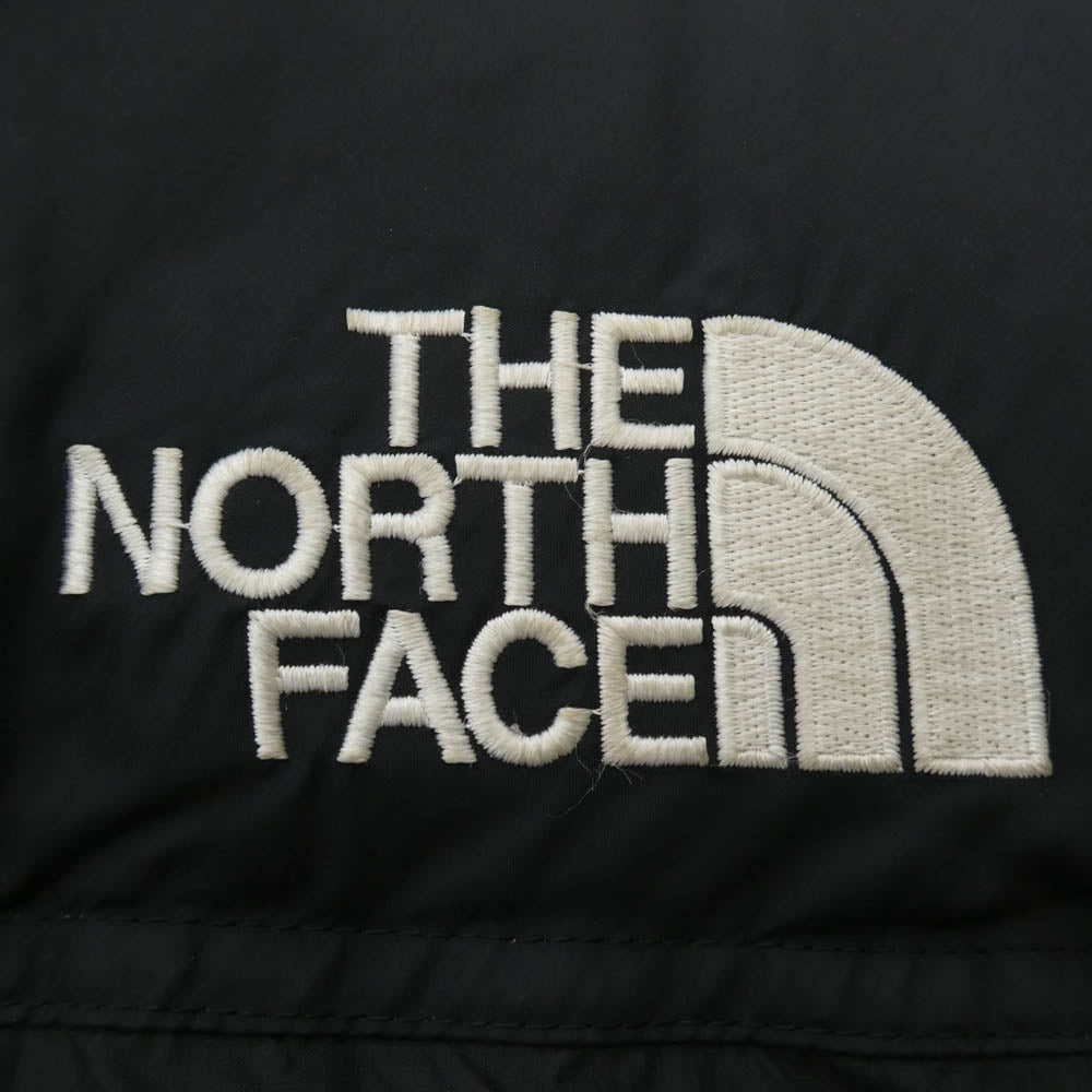 THE NORTH FACE ノースフェイス ND91843 Nuptse Vest Black ヌプシ ダウン ベスト ブラック系 ダークネイビー系 L【中古】