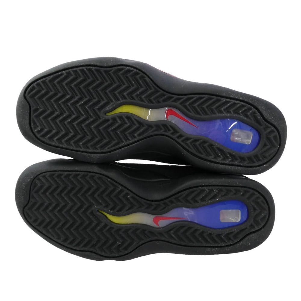 Supreme シュプリーム DX3292-001 × Nike Air Bakin Black/Multi ナイキ エアベイキン ブラック マルチ スニーカー ブラック系 25cm【中古】