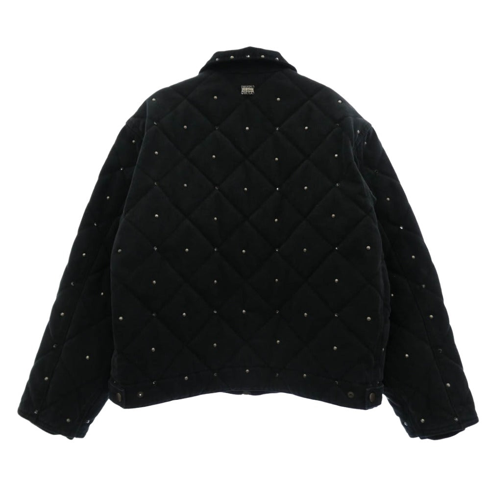 Supreme シュプリーム 25AW x b.b. Simon Quilted Work Jacket ビービーサイモン キルティング ワーク ジャケット ブラック系 S【中古】