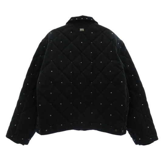 Supreme シュプリーム 25AW x b.b. Simon Quilted Work Jacket ビービーサイモン キルティング ワーク ジャケット ブラック系 S【中古】