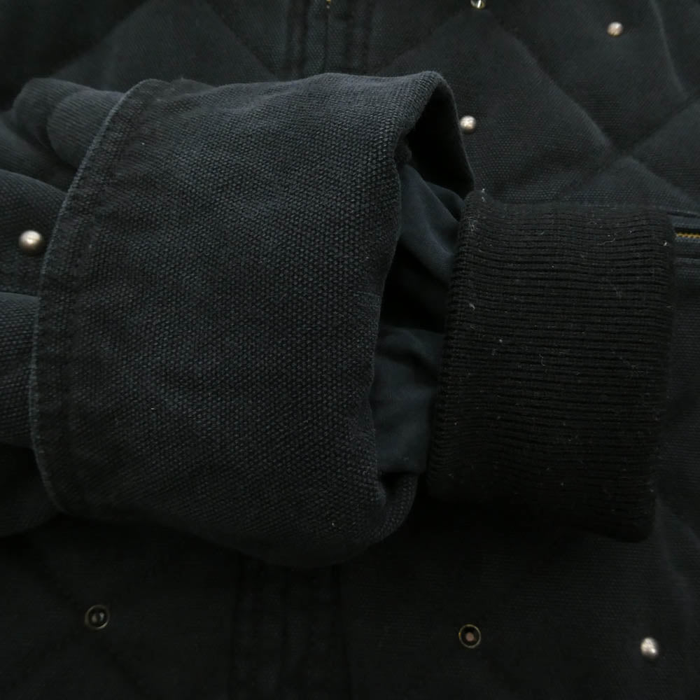 Supreme シュプリーム 25AW x b.b. Simon Quilted Work Jacket ビービーサイモン キルティング ワーク ジャケット ブラック系 S【中古】