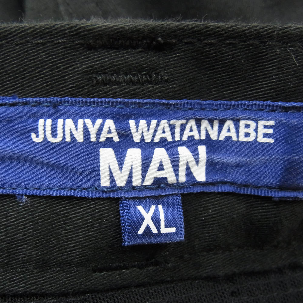 JUNYA WATANABE COMME des GARCONS MAN ジュンヤワタナベコムデギャルソンマン 23AW WL-P012 バイカー ライダース パンツ ブラック系 XL【中古】