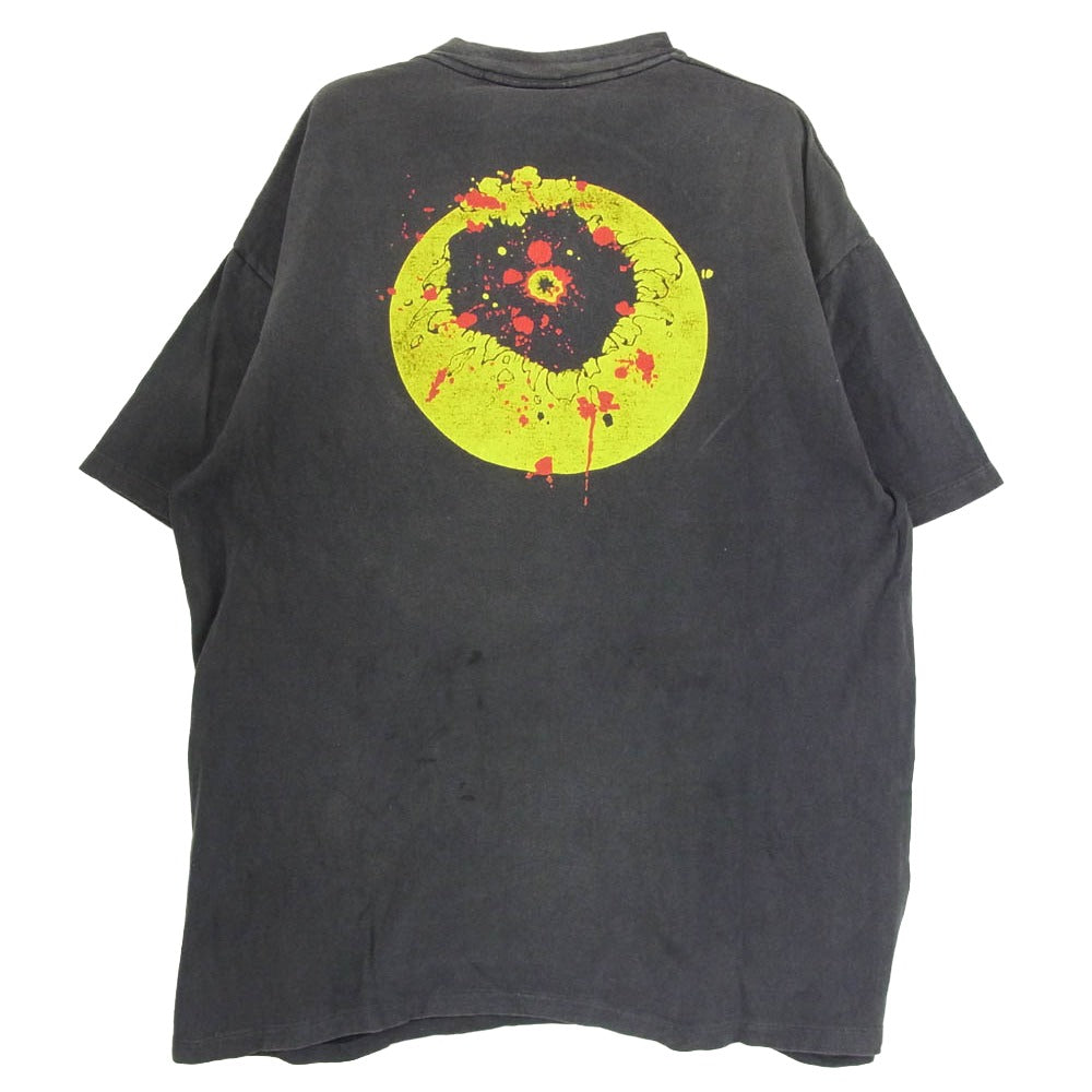 READY MADE レディメイド 24SS RE-CO-BK-00-00-279 SMILE TEE スマイルプリント Tシャツ 半袖カットソー グレー系 XL【中古】