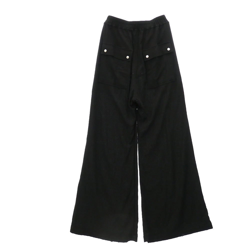 Rick Owens リックオウエンス 24AW RU02D6366-WA WIDE BELA PANTS ヴァージンウール ワイドベラ パンツ ブラック系 48【中古】