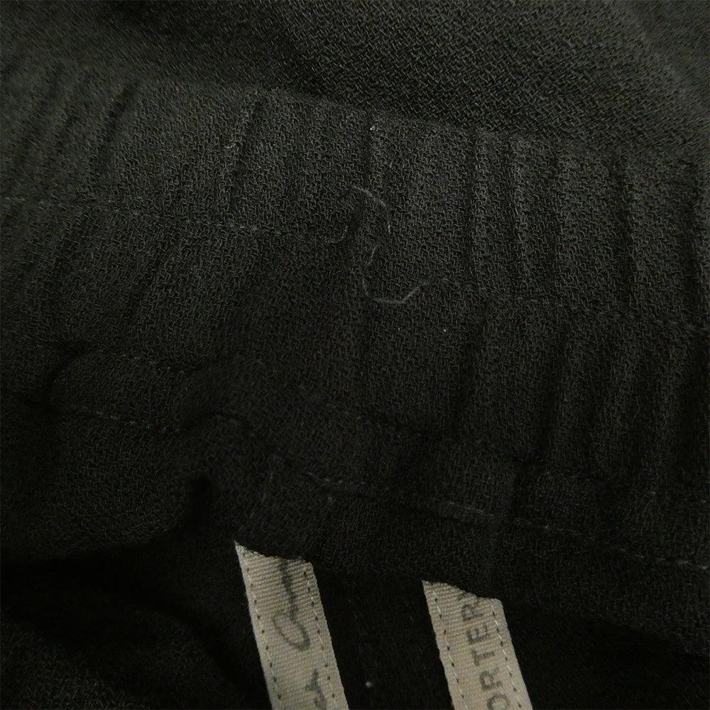 Rick Owens リックオウエンス 24AW RU02D6366-WA WIDE BELA PANTS ヴァージンウール ワイドベラ パンツ ブラック系 48【中古】