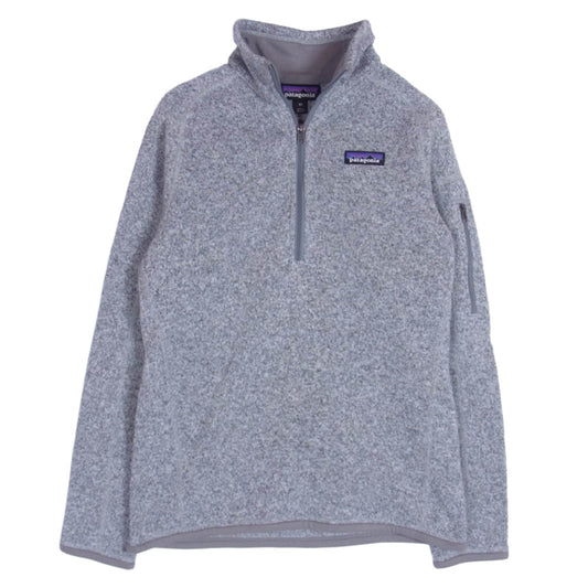 patagonia パタゴニア 19AW STY25618FA19 ベター セーター ハーフジップ フリース スウェット グレー系 XS【中古】