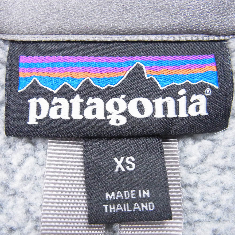 patagonia パタゴニア 19AW STY25618FA19 ベター セーター ハーフジップ フリース スウェット グレー系 XS【中古】