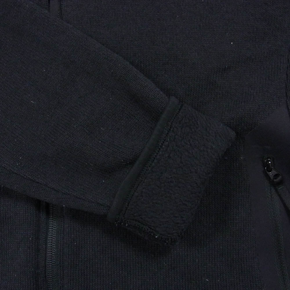 ARC'TERYX アークテリクス X000005715 COVERT CARDIGAN コバート カーディガン ロゴ 刺繍 ニット ジャケット ダークグレー系 L【中古】