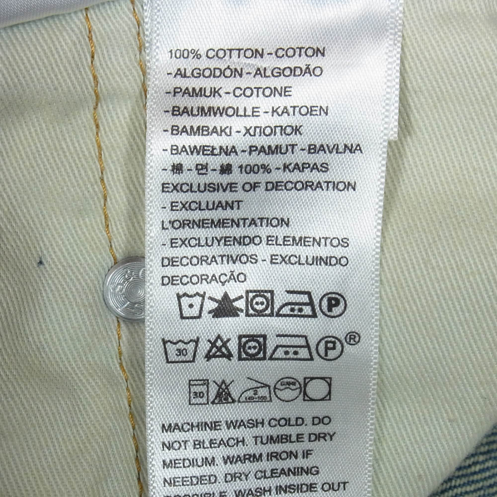 Levi's リーバイス 003ZT-0000 578 JAPAN LIMITED 日本限定 BAGGY JEANS バギー ジーンズ デニム パンツ ブルー インディゴブルー系 W36【中古】