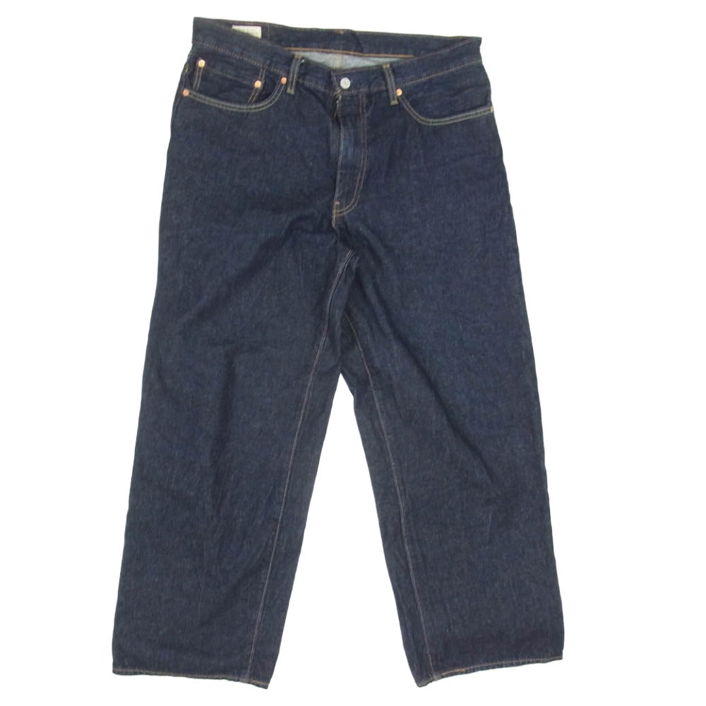 Levi's リーバイス A4750-0020 578 BAGGY JEANS バギー ジーンズ デニム パンツ インディゴ インディゴブルー系 36【中古】