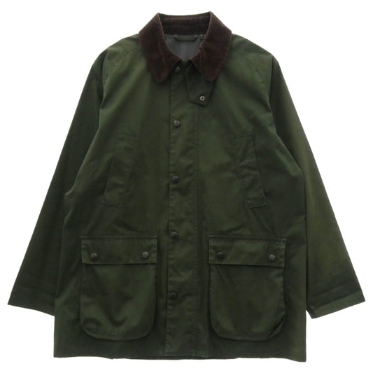 Barbour バブアー 2001241 BEDALE TECH CLASSIC FIT 3ワラント ノンワックス ビデイル テック ジャケット モスグリーン系【中古】