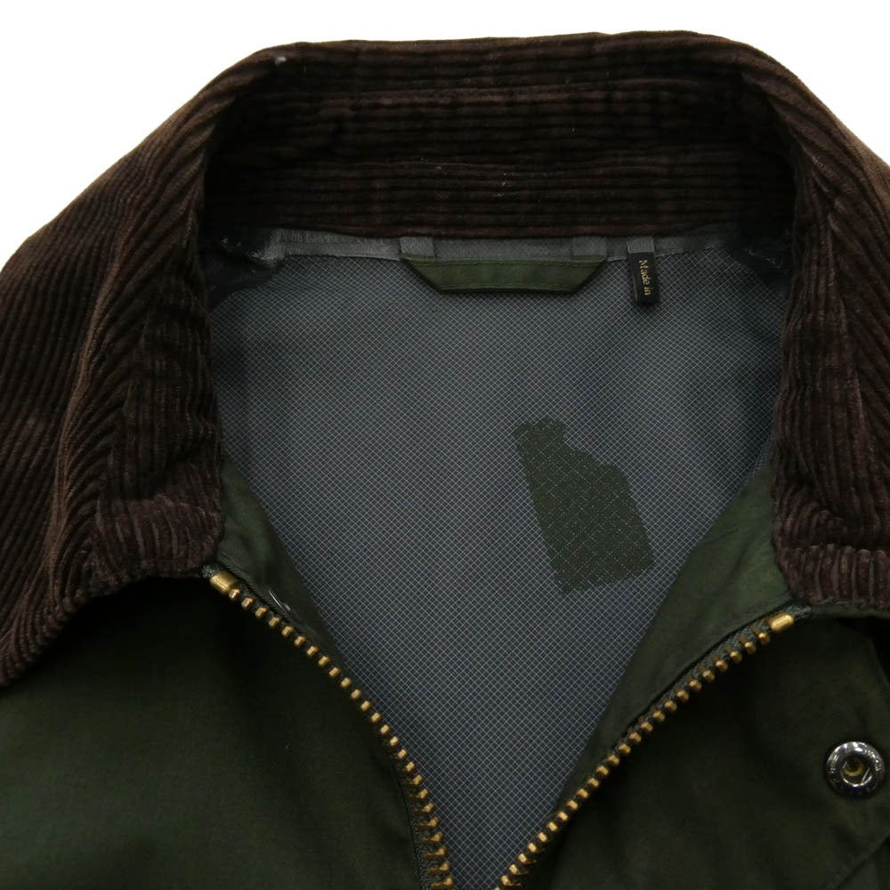 Barbour バブアー 2001241 BEDALE TECH CLASSIC FIT 3ワラント ノンワックス ビデイル テック ジャケット モスグリーン系【中古】