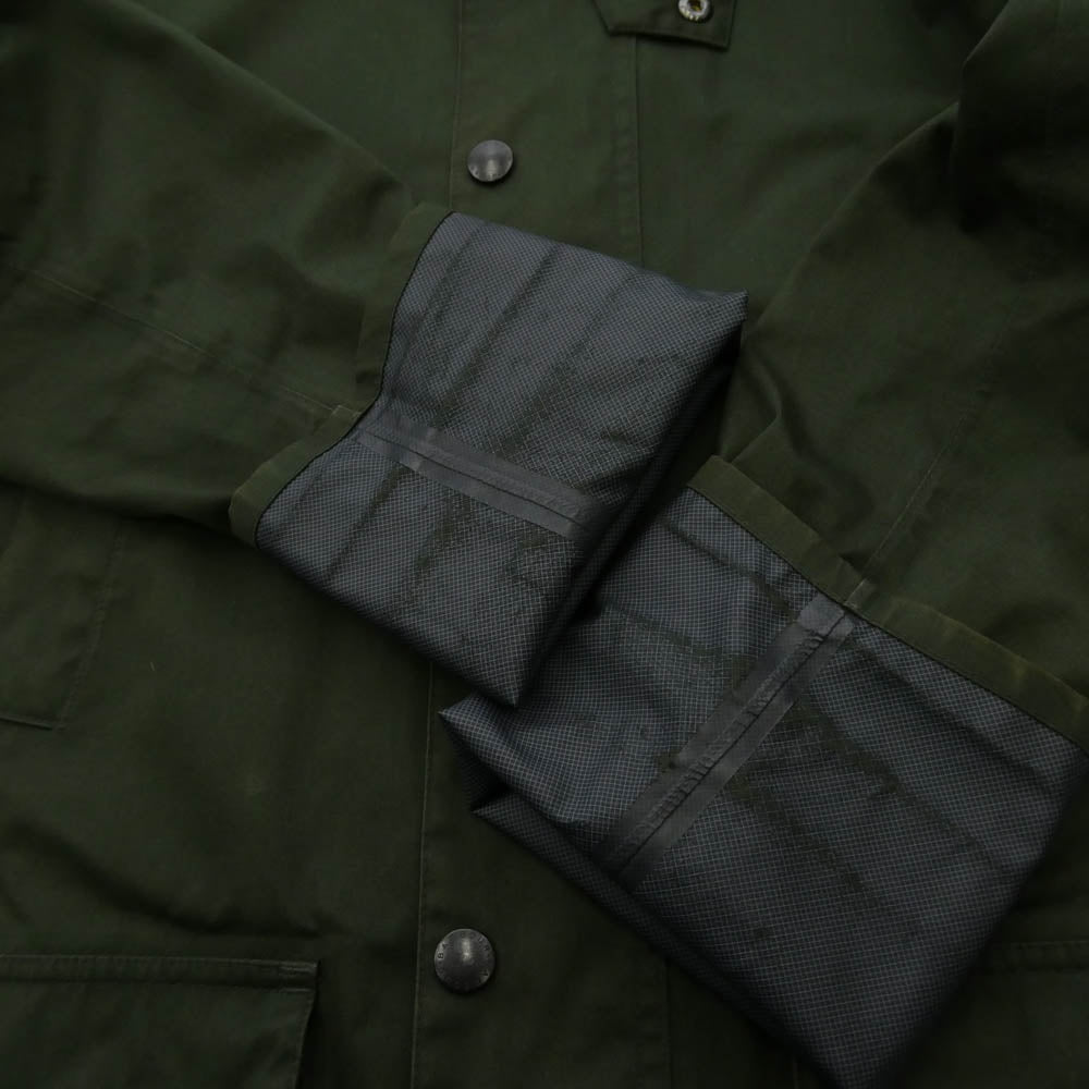 Barbour バブアー 2001241 BEDALE TECH CLASSIC FIT 3ワラント ノンワックス ビデイル テック ジャケット モスグリーン系【中古】