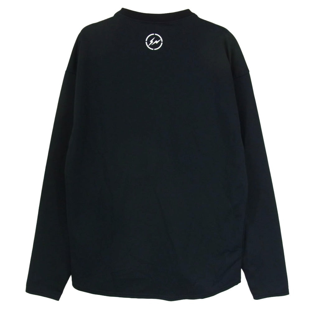 F.C.R.B. エフシーアールビー FCRB-189116 F.C.Real Bristol エフシーレアルブリストル L/S TRAINING TOP ロングスリーブ 長袖 トレーニングトップ カットソー Tシャツ ロンT ブラック系 S【新古品】【未使用】【中古】