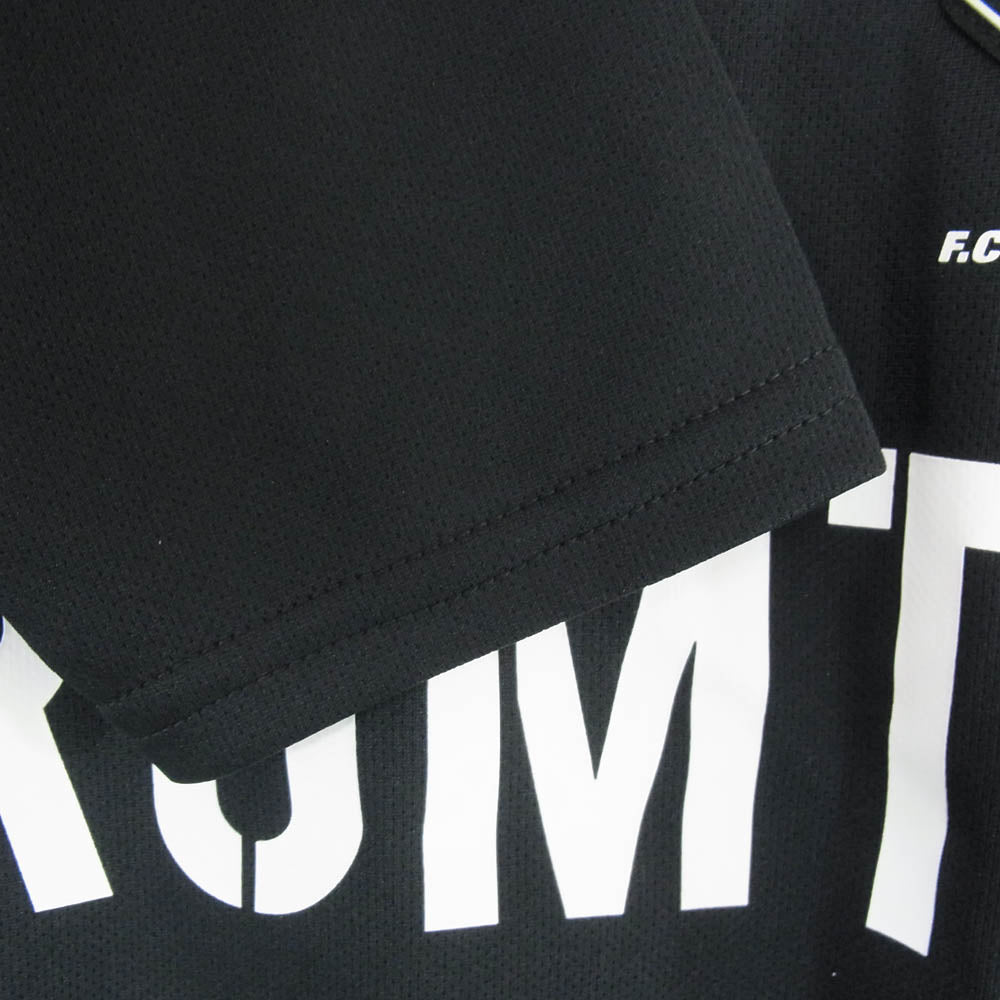 F.C.R.B. エフシーアールビー FCRB-189116 F.C.Real Bristol エフシーレアルブリストル L/S TRAINING TOP ロングスリーブ 長袖 トレーニングトップ カットソー Tシャツ ロンT ブラック系 S【新古品】【未使用】【中古】