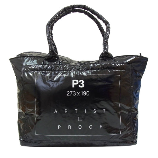 アーティストプルーフ RAMIDUS MIRAGE TOTE BAG L ラミダス ミラージュ トート ハンド バッグ ブラック系【中古】