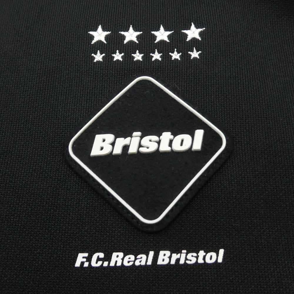 F.C.R.B. エフシーアールビー 21AW FCRB-212066 F.C.Real Bristol エフシーレアルブリストル TRAINING TRACK HOODIE トレーニングトラック フーディー パーカー ブラック系 ホワイト系 M【美品】【中古】