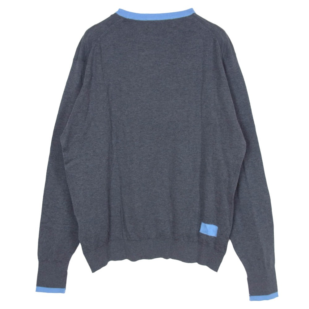 JOHN SMEDLEY ジョンスメドレー 長袖 ニット セーター グレー系 L【新古品】【未使用】【中古】