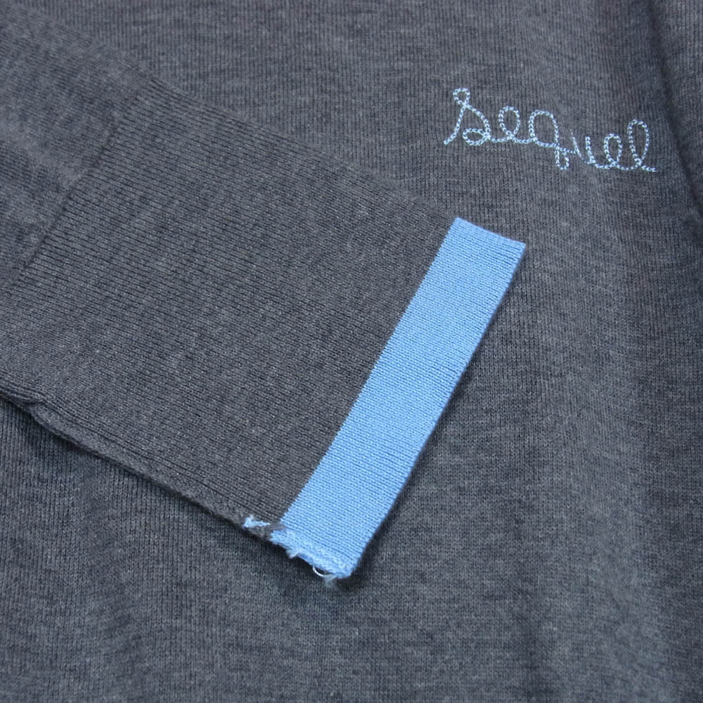JOHN SMEDLEY ジョンスメドレー 長袖 ニット セーター グレー系 L【新古品】【未使用】【中古】