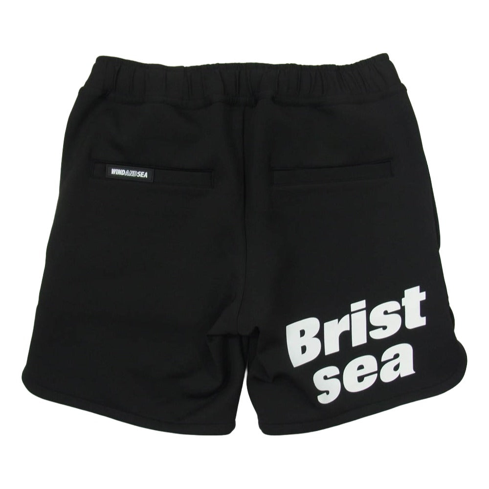 F.C.R.B. エフシーアールビー 22SS FCRB-WDS-22S-09 SEA TECH JERSEY EASY SHORTS テック ジャージー イージー ショーツ ハーフ パンツ ブラック系 S【極上美品】【中古】