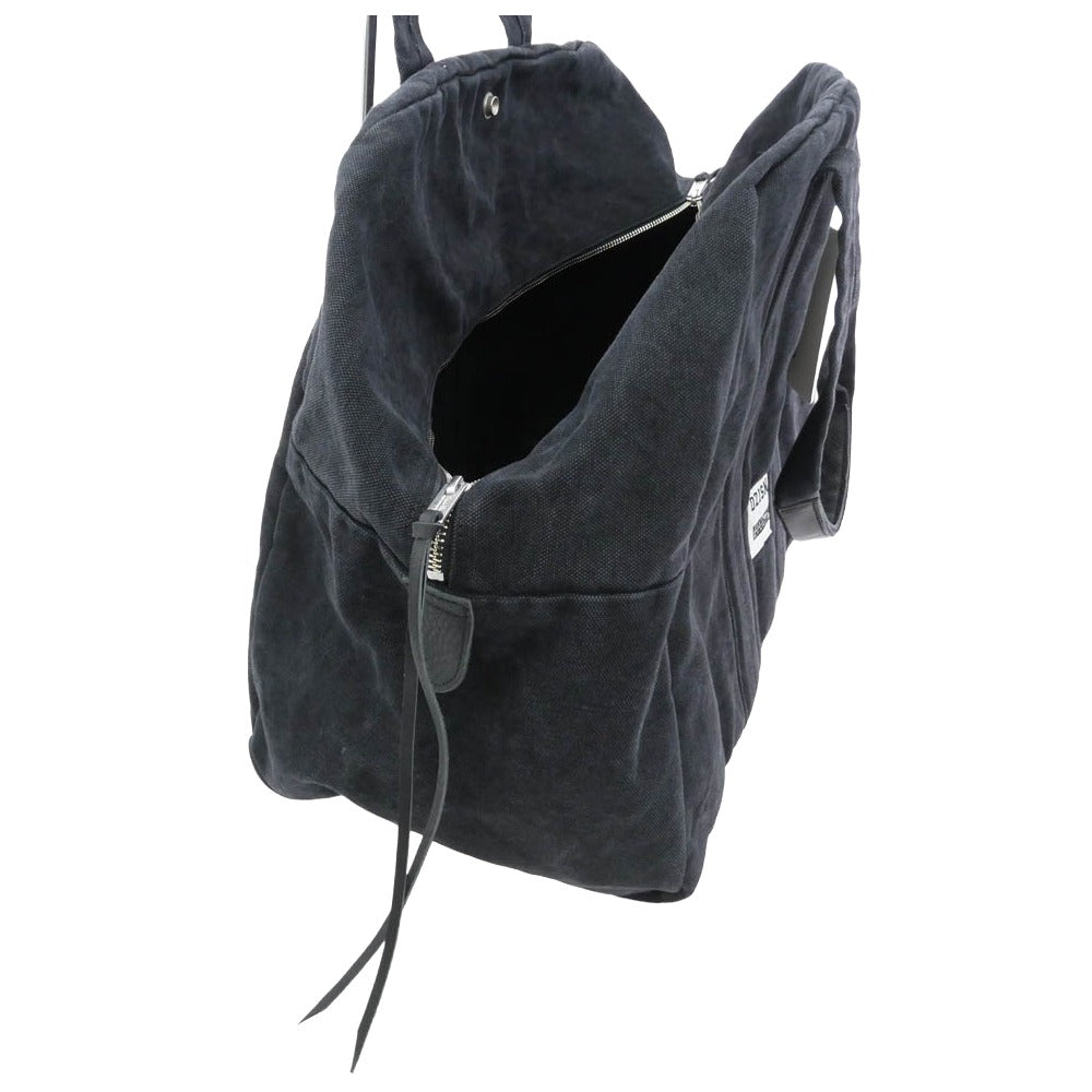 UNDERCOVER アンダーカバー UN-BG0501 x nonnative ノンネイティブ MONK BOSTON BAG COTTON CANVAS VW モンク ボストンバッグ ブラック系【極上美品】【中古】