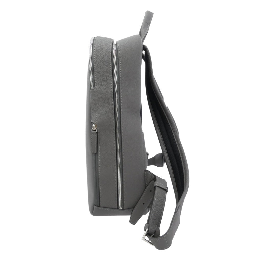 BONAVENTURA ボナベンチュラ David Backpack ダビデ ノービレレザー シュリンクレザー バックパック リュックサック グレー系【中古】