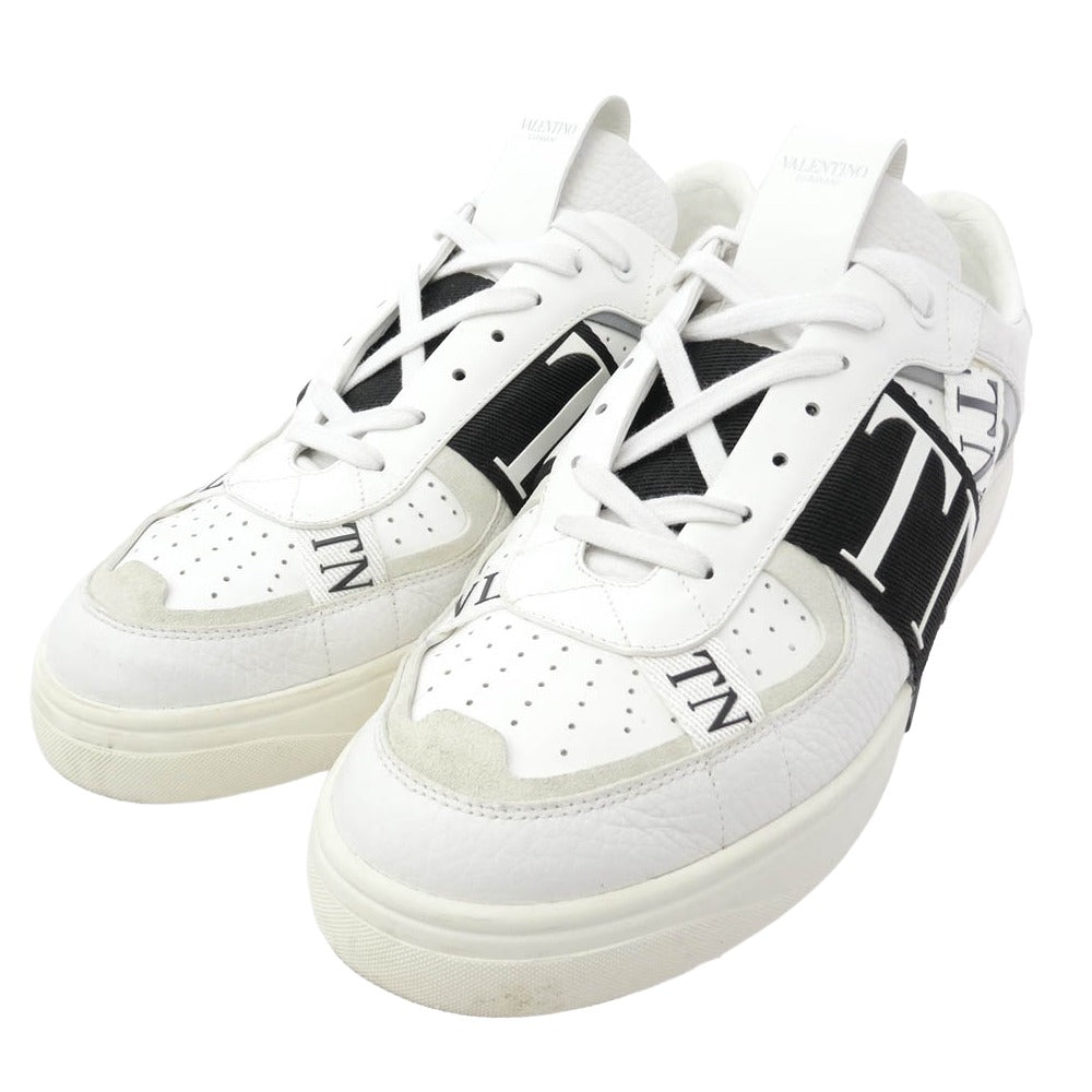 VALENTINO ヴァレンティノ WY2S0C58 VLTN Low Sneakers ローカット スニーカー ホワイト系 45【中古】