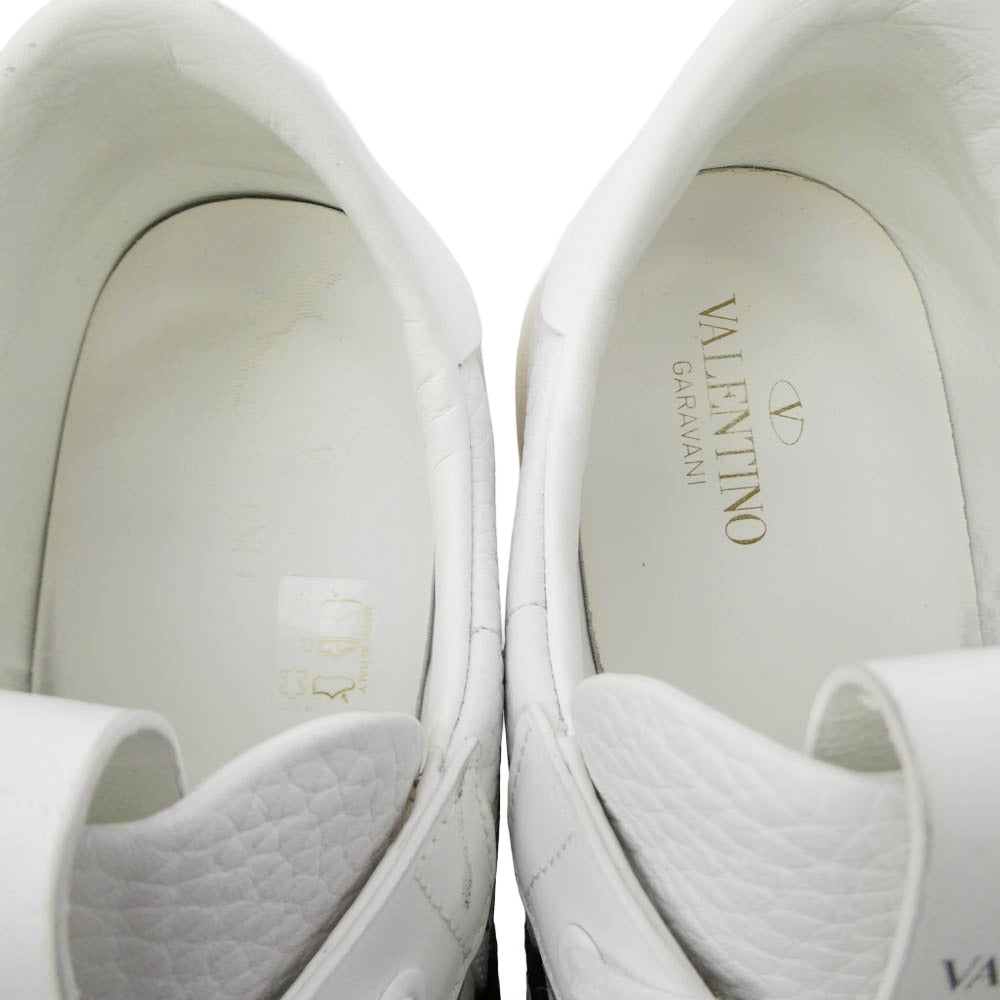 VALENTINO ヴァレンティノ WY2S0C58 VLTN Low Sneakers ローカット スニーカー ホワイト系 45【中古】