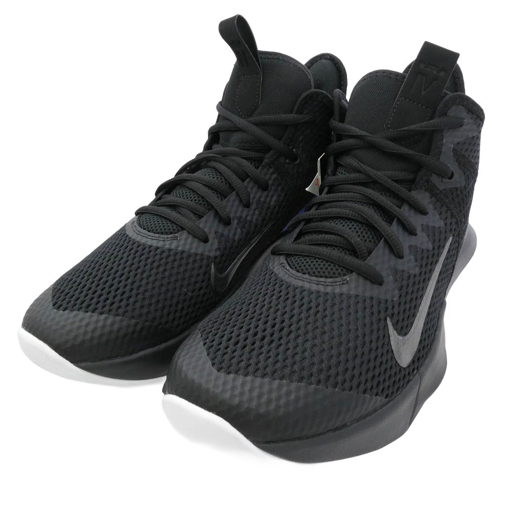 NIKE ナイキ CD0188-007 LEBRON レブロン ウィットネス IV EP バスケットボールシューズ スニーカー ブラック系 ホワイト系 ブルー系 28cm【美品】【中古】