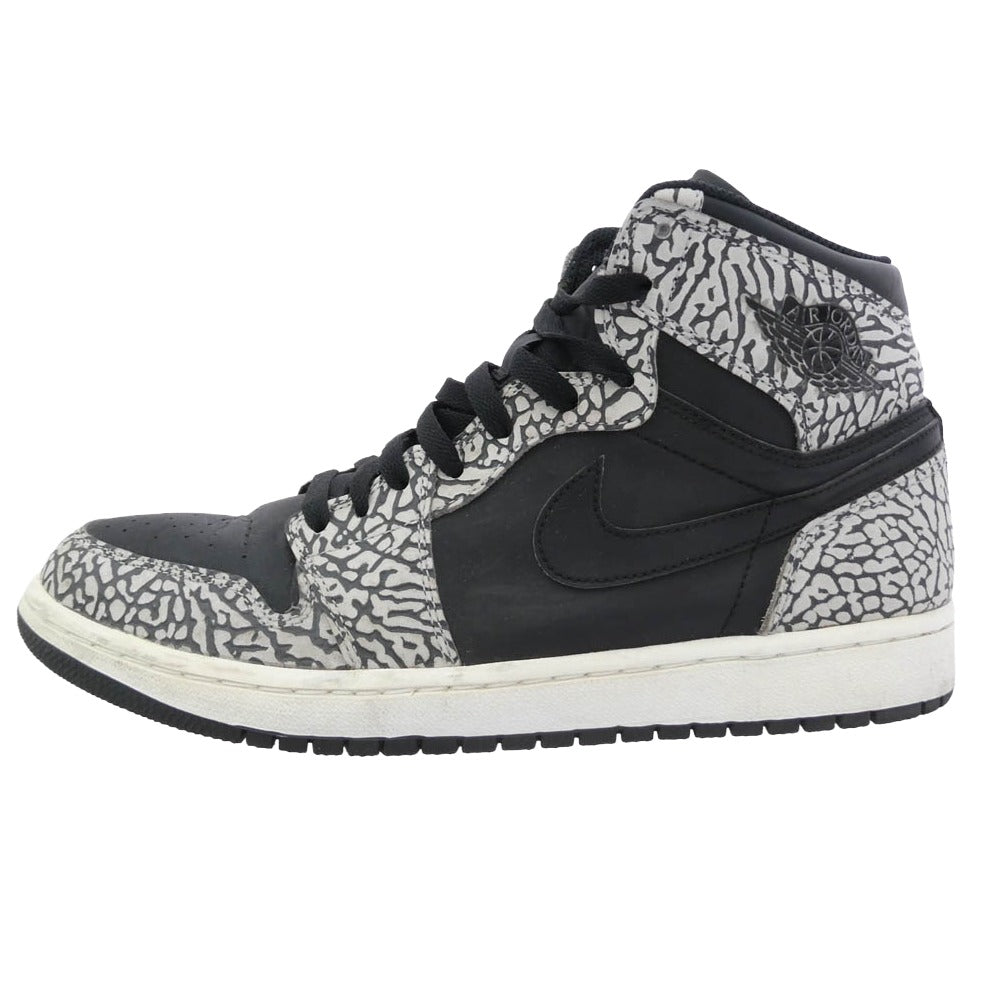 NIKE ナイキ 839115-013 Air Jordan 1 Retro High Un-Supreme エアジョーダン1 レトロ ハイ アン-シュプリーム レトロ ハイ スニーカー マルチカラー系 ブラック系 27.5cm【中古】