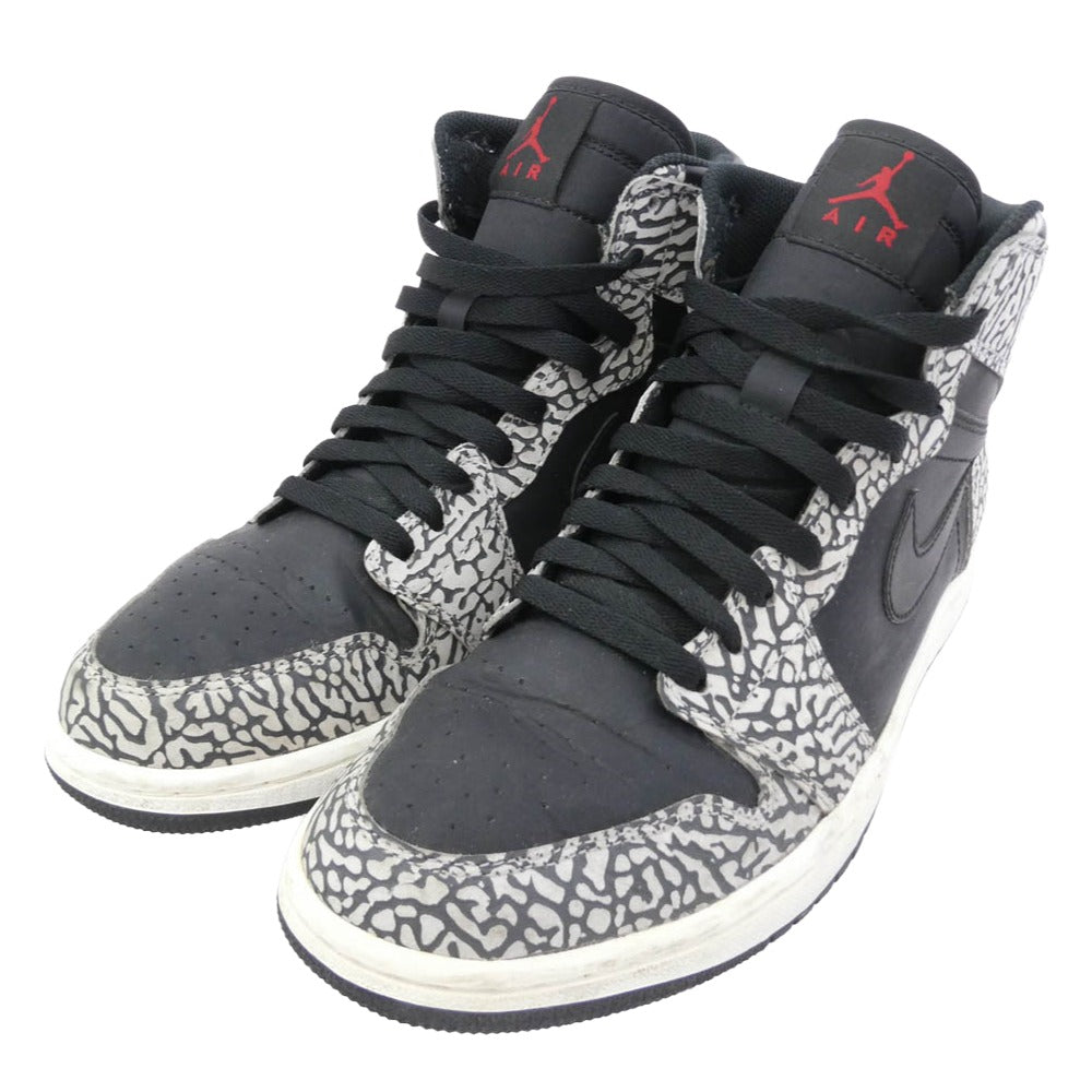 NIKE ナイキ 839115-013 Air Jordan 1 Retro High Un-Supreme エアジョーダン1 レトロ ハイ アン-シュプリーム レトロ ハイ スニーカー マルチカラー系 ブラック系 27.5cm【中古】