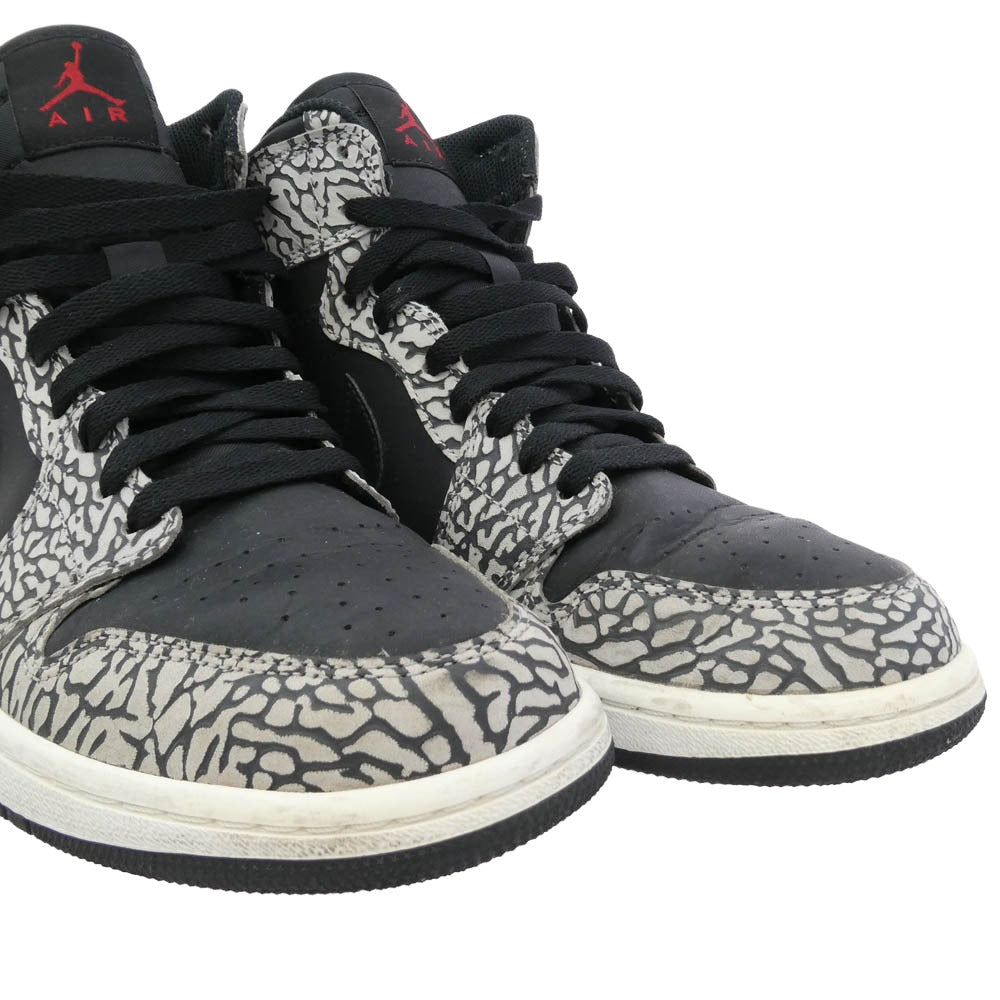 NIKE ナイキ 839115-013 Air Jordan 1 Retro High Un-Supreme エアジョーダン1 レトロ ハイ アン-シュプリーム レトロ ハイ スニーカー マルチカラー系 ブラック系 27.5cm【中古】