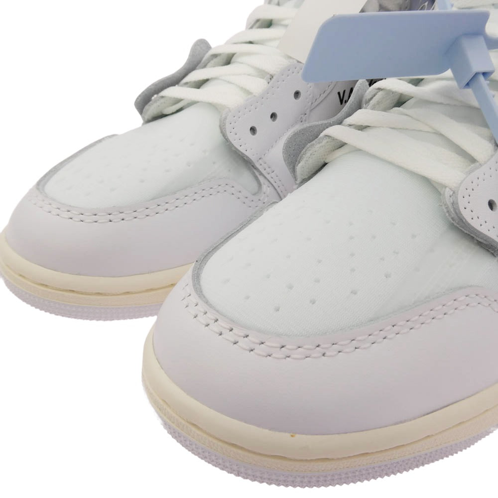 NIKE AIR JORDAN ナイキ ジョーダン AA3834-100 【フェイクバスターズ鑑定済】Virgil Abloh Archive (V.A.A.) Air Jordan 1 Retro High OG Alaska ヴァージルアブローアーカイブ エアジョーダン1 レトロ ハイ OG アラスカ スニーカー ホワイト系 マルチカラー系 28.5cm【新古品】【未使用】【中古】