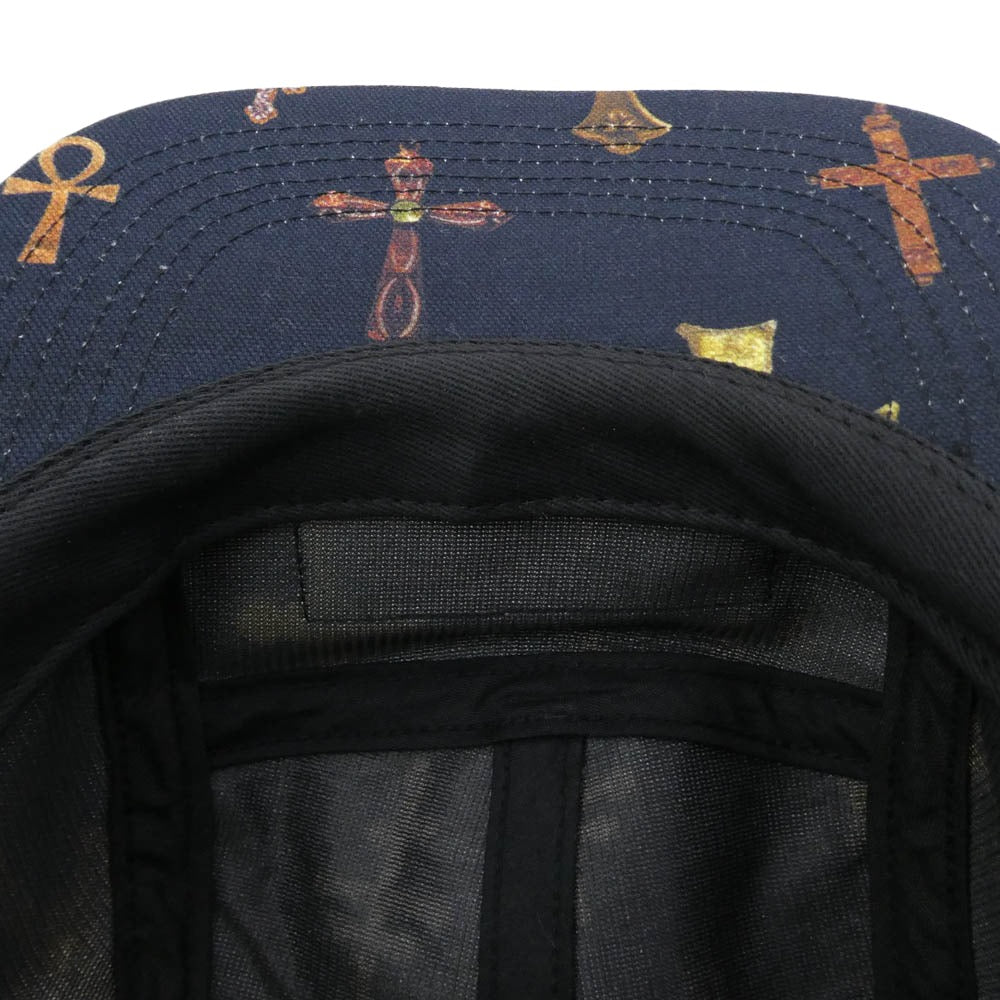 Supreme シュプリーム 13SS BOX LOGO Crosses Camp Cap ボックスロゴ クロス キャップ ダークネイビー系【中古】