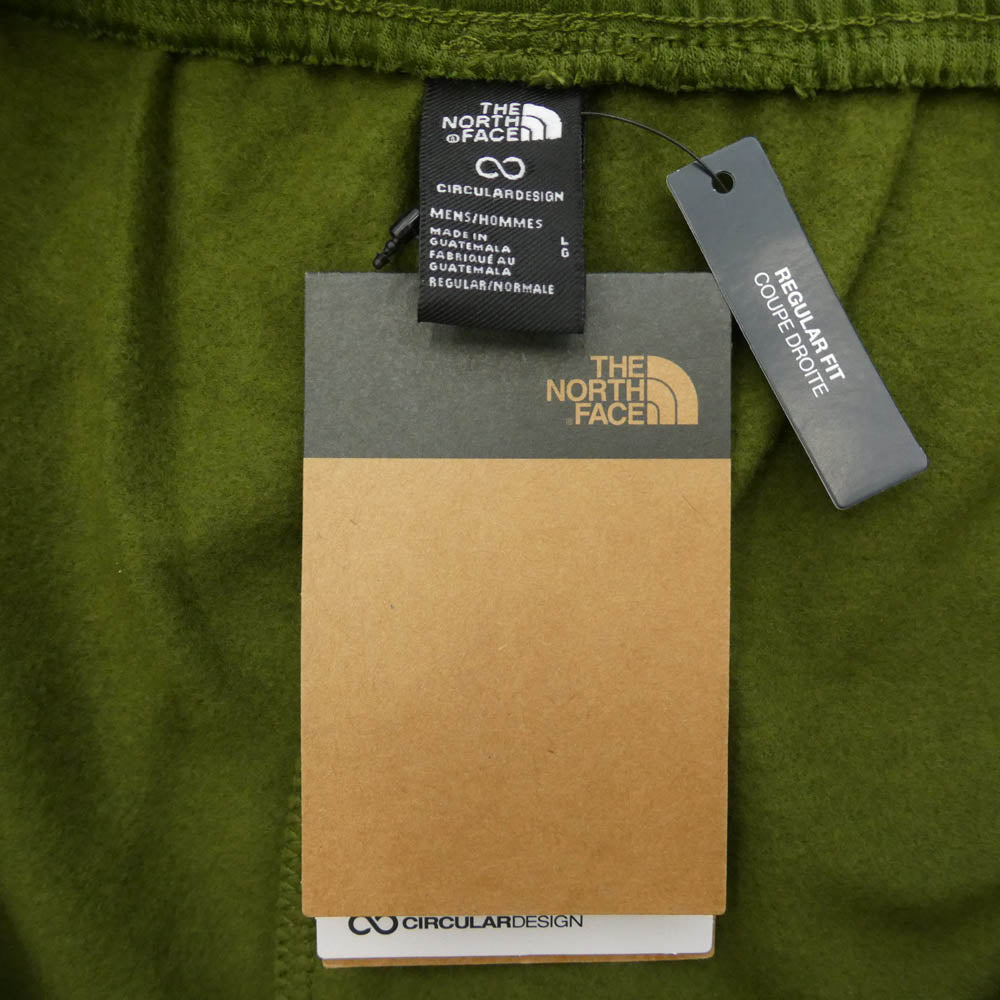 THE NORTH FACE ノースフェイス NF0A8CWY EVOLUTION EMB JOGGE エボリューション ジョガー スウェット パンツ グリーン系 L【新古品】【未使用】【中古】