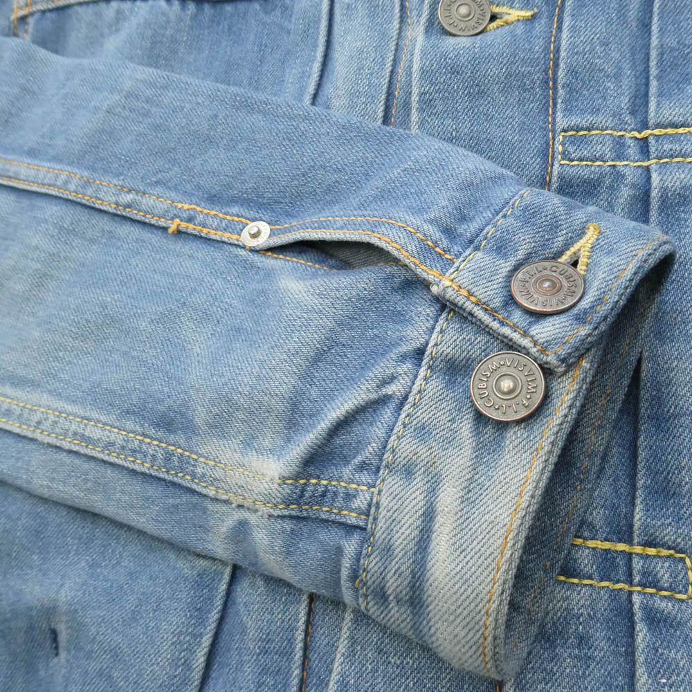 VISVIM ビズビム 13AW 0113205006003 SS 102 JKT ONE WASH 1stタイプ ワンウォッシュ デニム ジャケット ライトブルー系 2【中古】