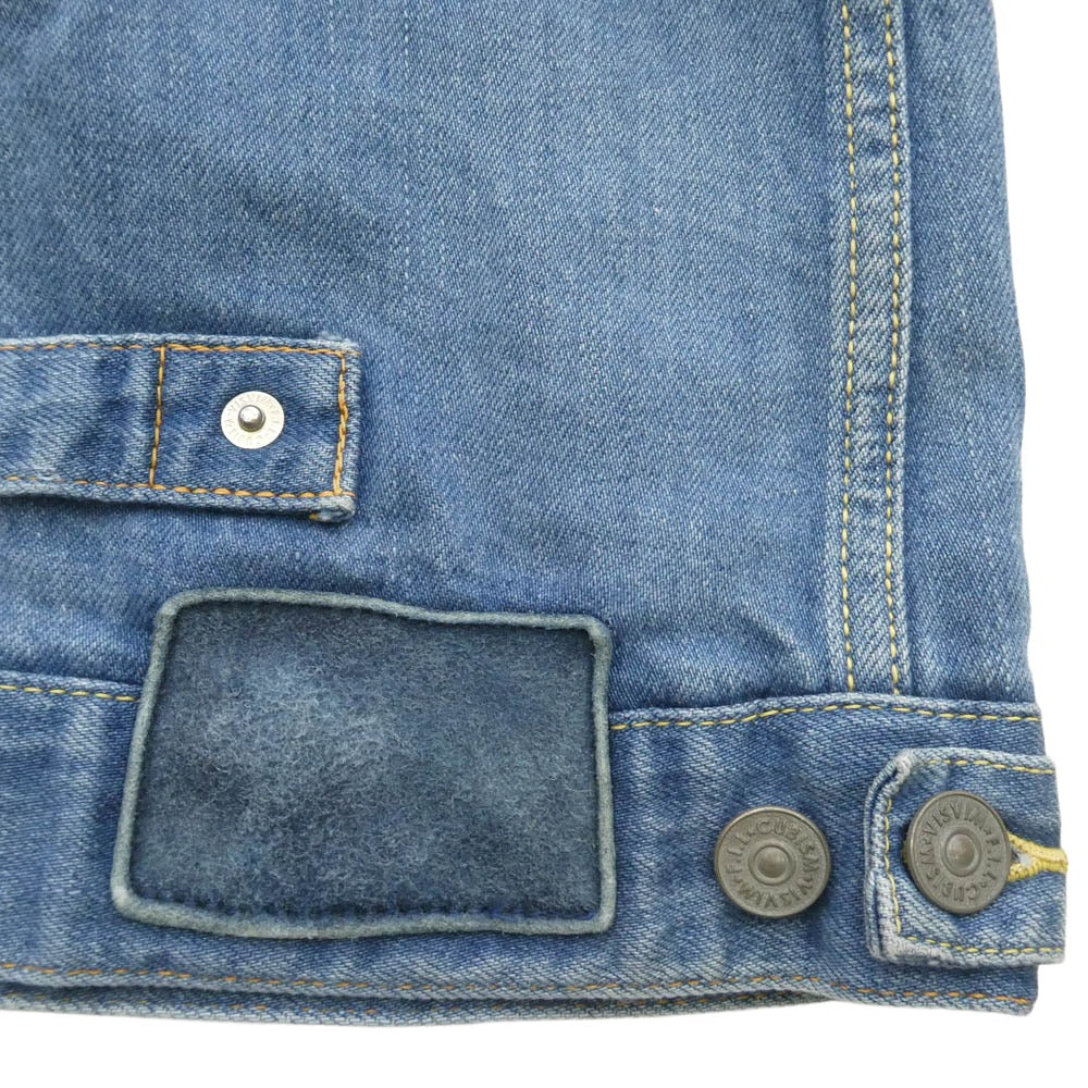 VISVIM ビズビム 13AW 0113205006003 SS 102 JKT ONE WASH 1stタイプ ワンウォッシュ デニム ジャケット ライトブルー系 2【中古】