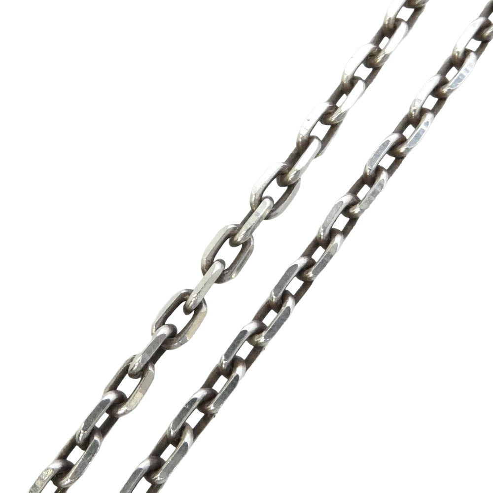 WINGROCK ウィングロック 銀メタルホイール チェーン 50cm シルバー系【中古】