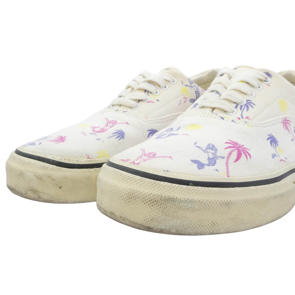 WACKO MARIA ワコマリア UPSETTER キャンバス スニーカー ホワイト系 27cm【中古】