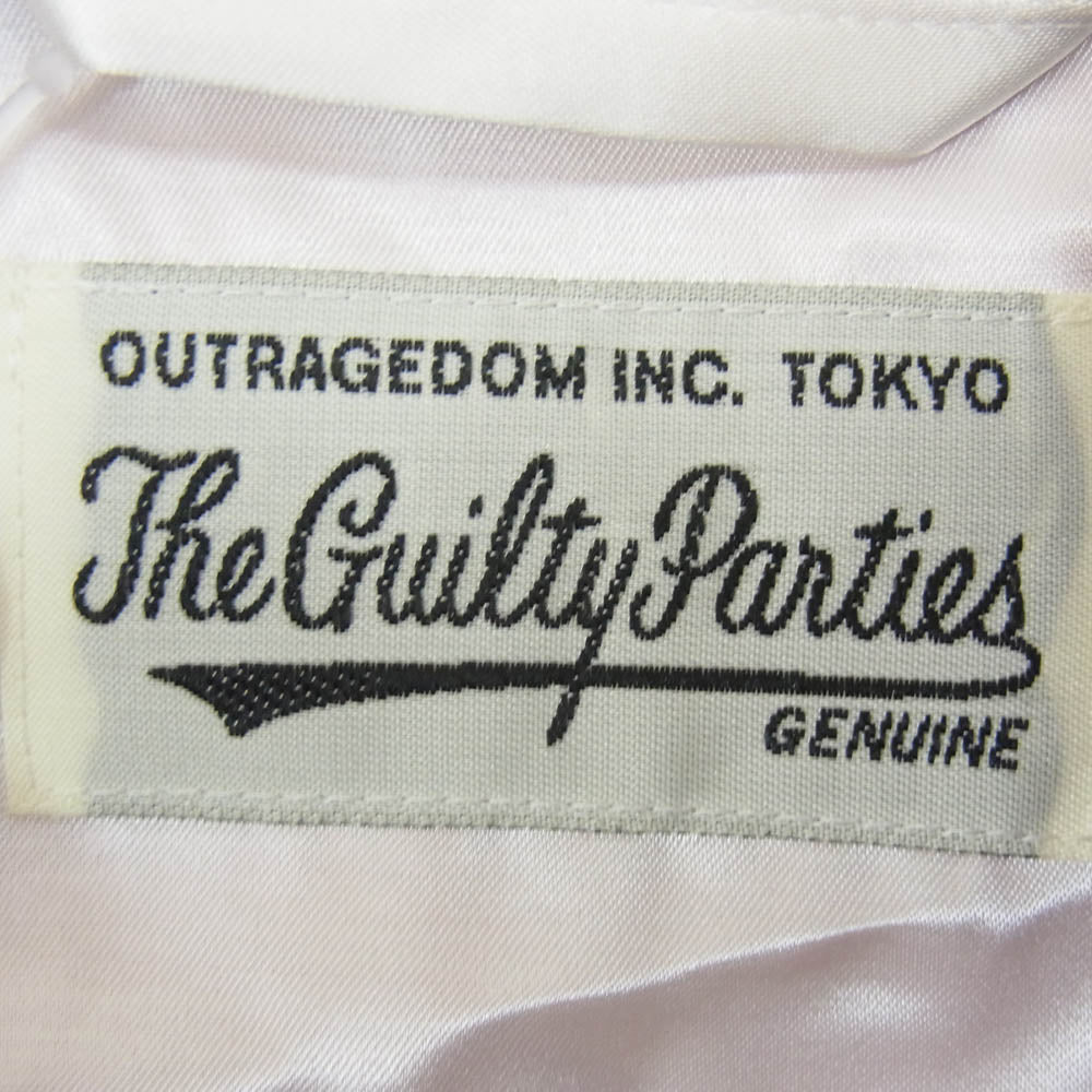WACKO MARIA ワコマリア TWO-TONE 50'S JACKET レーヨン 2トーン ジップアップ ジャケット ブルゾン ピンク系 S【中古】