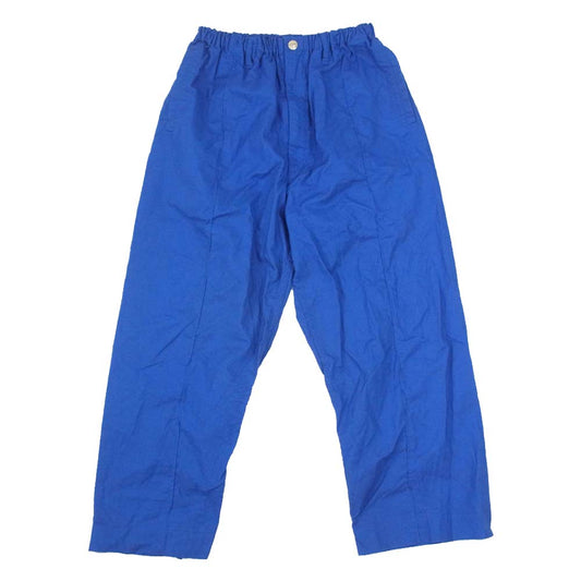 ネセサリーオアアンネセサリー PIN TUCK PANTS イージー ピンタックパンツ ブルー系 F【中古】