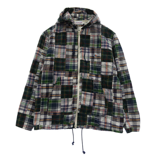アルボーマレー ZPK-MADRAS ZIP PARKA MADRAS PATCHWORK マドラスチェック パッチワーク ジップ パーカー マルチカラー系 2【中古】