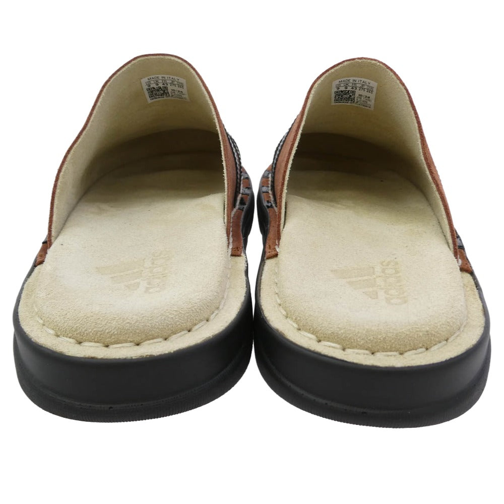 adidas アディダス JI1499 イタリア製 Adiclog Slides Preloved Brown アディクロッグ スライド プリラブドブラウン ミュール サンダル ブラウン系 27.5cm【美品】【中古】