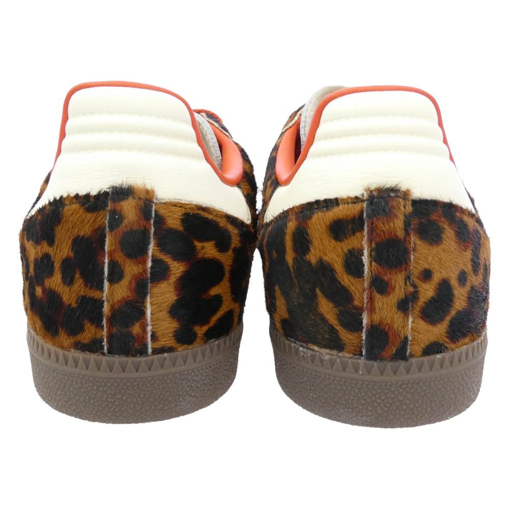 adidas アディダス JI2734 Women's Samba OG Leopard Preloved Red ウィメンズ サンバ レオパード プリラブドレッド スニーカー マルチカラー系 ブラウン系 27.5cm【美品】【中古】